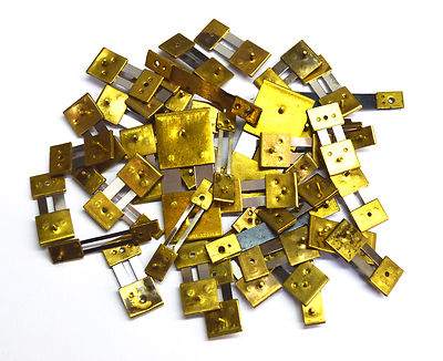 Clock Spring Miata 2x French Suspension Brass Springs For Wall Mantle Clock Pendulum Rods - New Set Brass French Clock Pendulum Springs Replacement - Foto 8