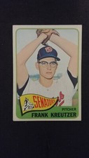 1965 Topps Baseball card # 371 Frank Kreutzer   ( VERY GOOD CONDITION)