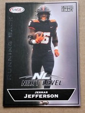 2021 Sage Premier Draft Next Level Jermar Jefferson Rookie #159