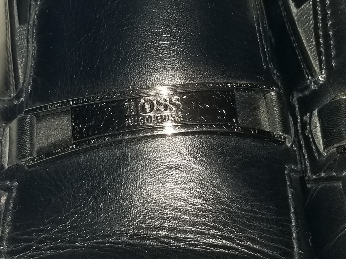 BOSS by HUGO BOSS Black Loafer Black Chrome Bit Men display picture 2