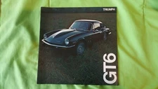 1972 Triumph GT6  brochure US market excellent