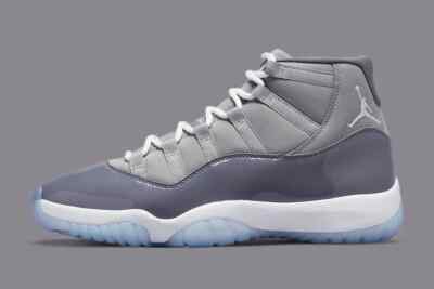 2021 Nike Air Jordan 11 Retro Cool Grey Size 378038-005