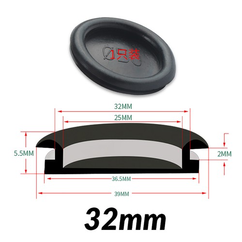 Rubber Grommets Blanking Blind Closed Grommet Plugs Bung 14mm - 150mm Black - Picture 18 of 30