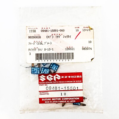 09481-15501] GENUINE SUZUKI - FUSE (10 ea.) | eBay
