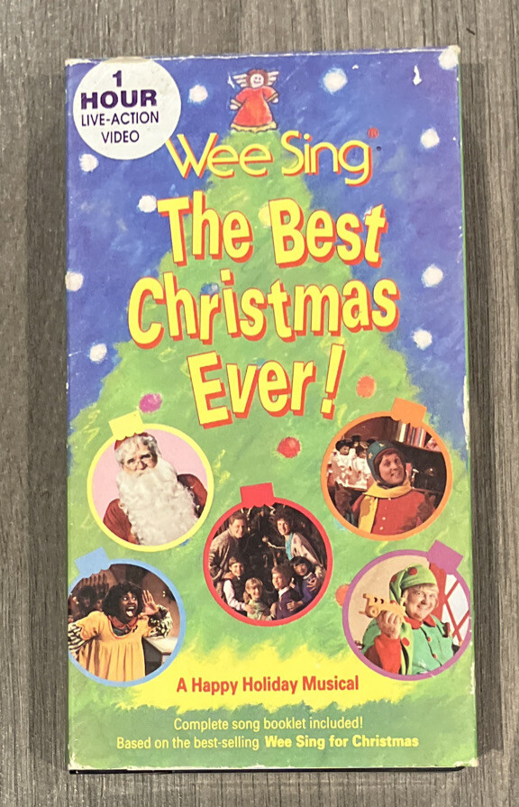 Wee Sing The Best Christmas Ever! A Happy Holiday Musical (1990) VHS