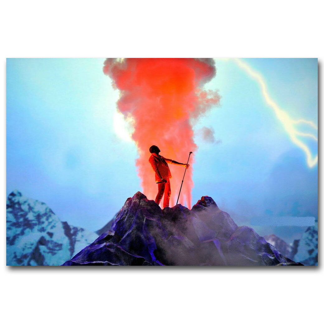75321 Kanye West Hithot Music Picture Wall Art Wall Print Poster US