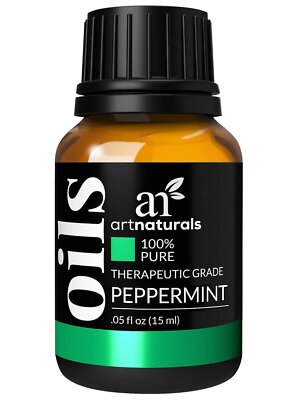 artnaturals 100% Pure Peppermint Essential Oil (.5 Fl Oz / 15ml) - Premium...