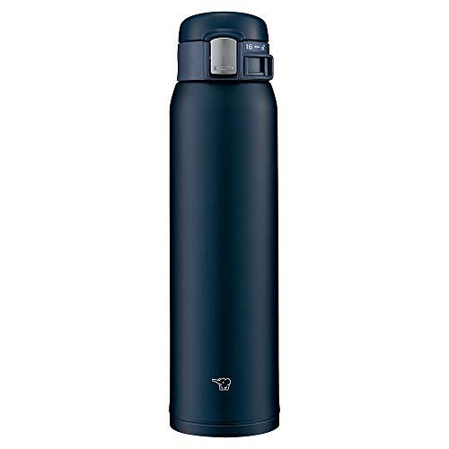 ZOJIRUSHI Bottiglia d'acqua tazza a bevanda diretta inox 600 ml blu navy SM-SF60-AD - Foto 1 di 6