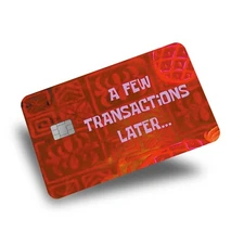 Money Meme Credit Card Skin/Credit Card Sticker- Money Meme Skin/Sticker