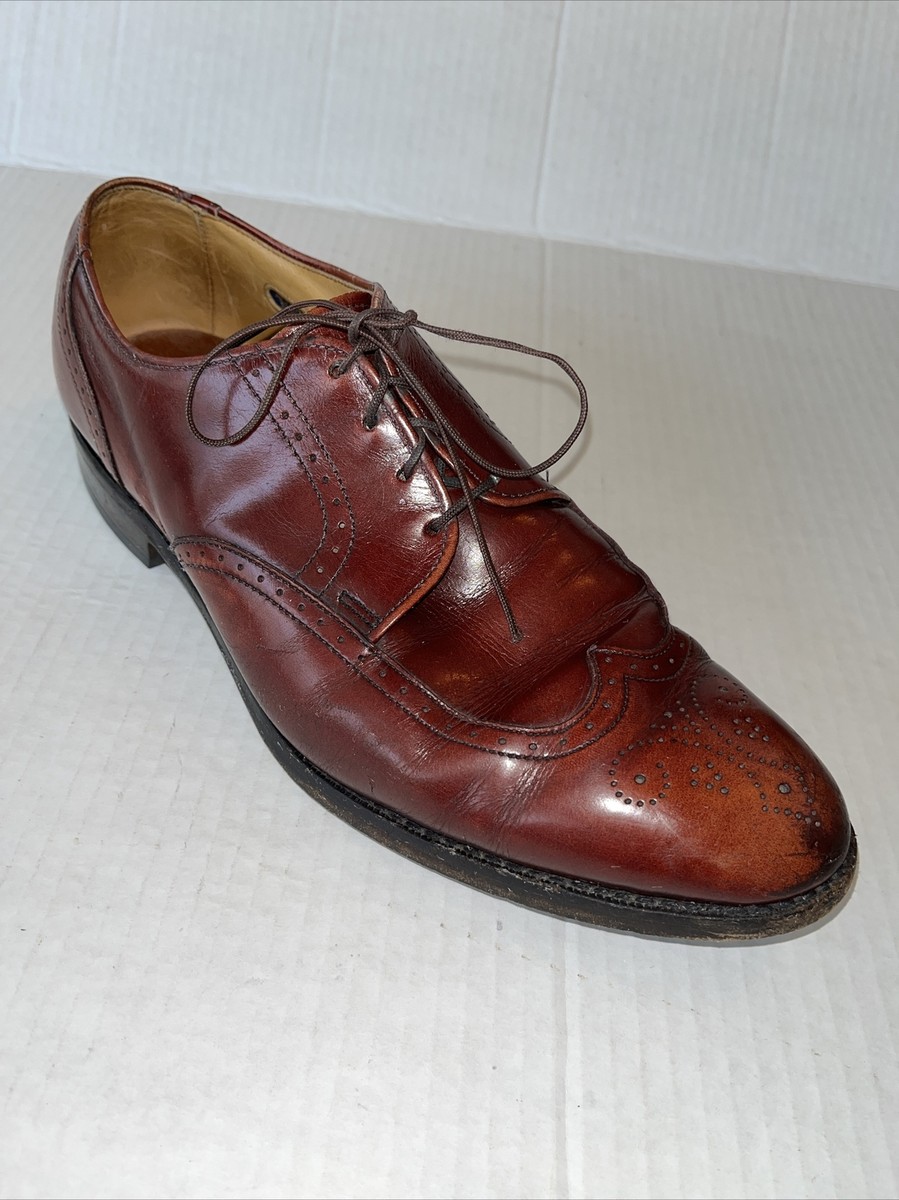 Allen Edmonds アレン・エドモンズ　コードバン　8.5 Allen Edmonds Wingtip Tie Cordovan Mens Shoes Size 8.5 D | eBay