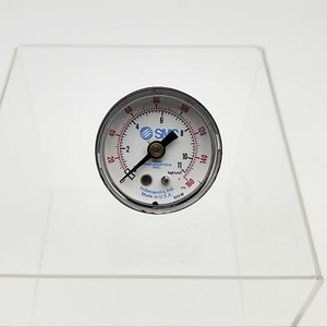 SMC 9143-06 Pressure Gauge 0-160 PSI 1-1/2" Face Rear Mount 1/8" Fitting