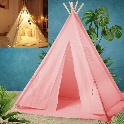 Large Kids Teepee Tent Garden Children Playhouse Gaming Tents