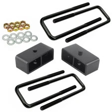 2" Rear Steel Leveling Lift Kit fits 1999-2024 Chevy Silverado GMC Sierra 1500