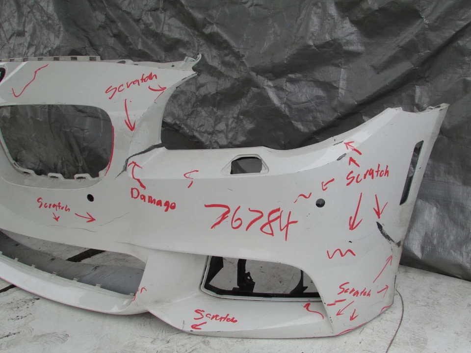 BMW 528i 535i 550i 535D M Sport 2014-2015-2016 panel de cubierta de parachoques delantero OEM Foto 3 de 4