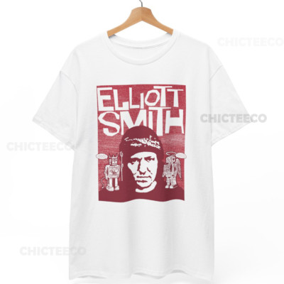 Elliott Smith XO Robotos T-Shirt Indie Folk Pop Rock 90s Music Unisex Tee