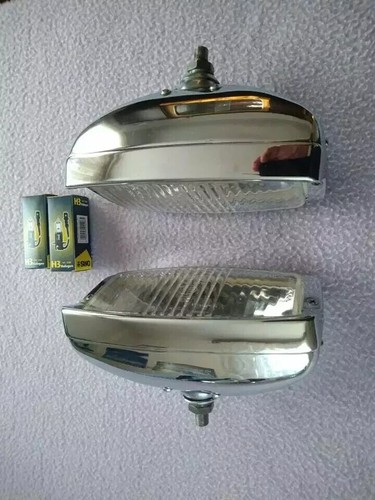 Hella 139 chrome driving lights Porsche 911 Lamborghini Islero - Picture 7 of 11