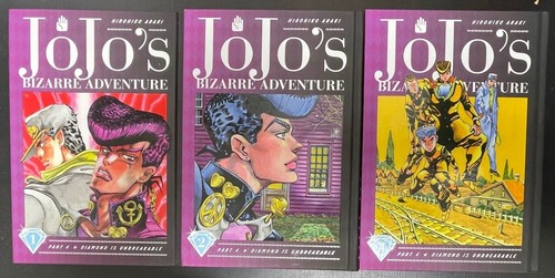 JOJO'S BIZARRE ADVENTURE PART 4 HC #1-7 Viz Media (2019) Hirohiko Araki