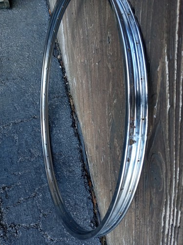 NOS Schwinn S-5 (BEL TIMBRO) DOPPIA PROFONDITÀ Ruota Bicicletta 36H Cerchio 26 X 1 3/4 - Foto 3 di 7