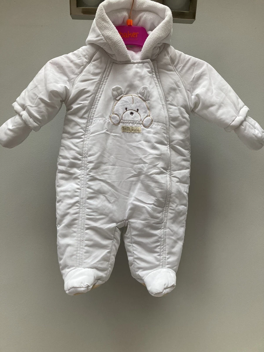 Mothercare baby snowsuit sales