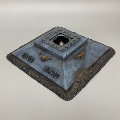 FORGE WORLD ASTRA MILITARUM RAKETEN SILO BUNKER IMPERIAL WARHEAD WARHAMMER 40K