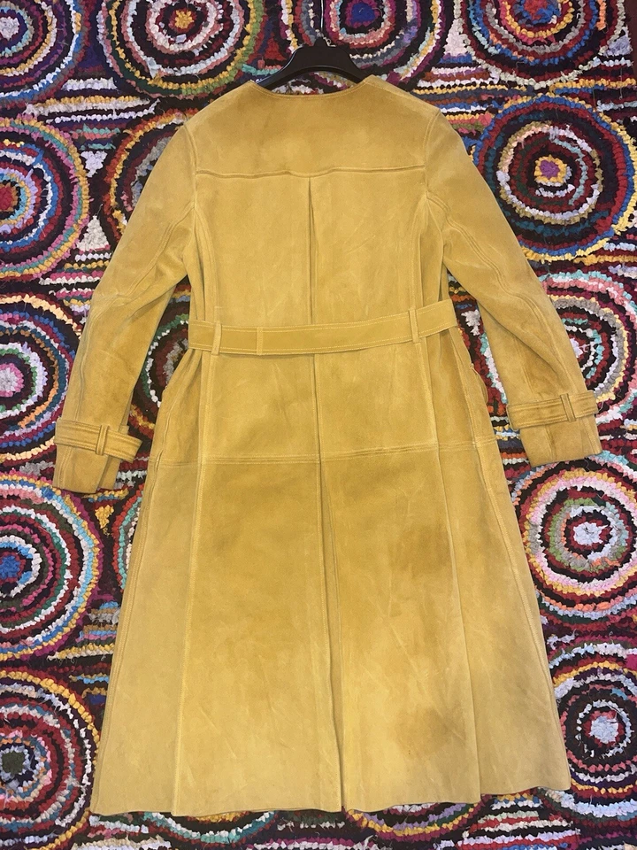 Trench coat de camurça tory burch - Imagem 3 de 4
