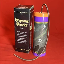 GANZ Gruesome Growler Spooky Growling Sounds Scary Thunder Spring/Tube W/ Box