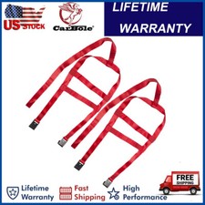 PACK de 2 correas de remolque para neumáticos de automóvil de alta resistencia correa de amarre para canasta cubo de neumático de 7 "-21"
