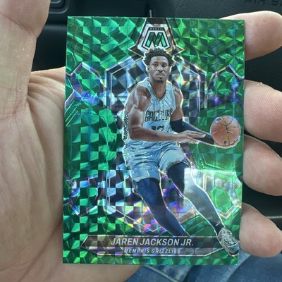 2023-2024 Panini Mosaic Green Prizm Jaren Jackson Jr Memphis Grizzlies 