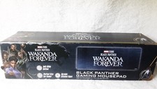 1 New Black Panther Mouse Gaming Pad School Office 11 3/4" 10" Wakanda Forever