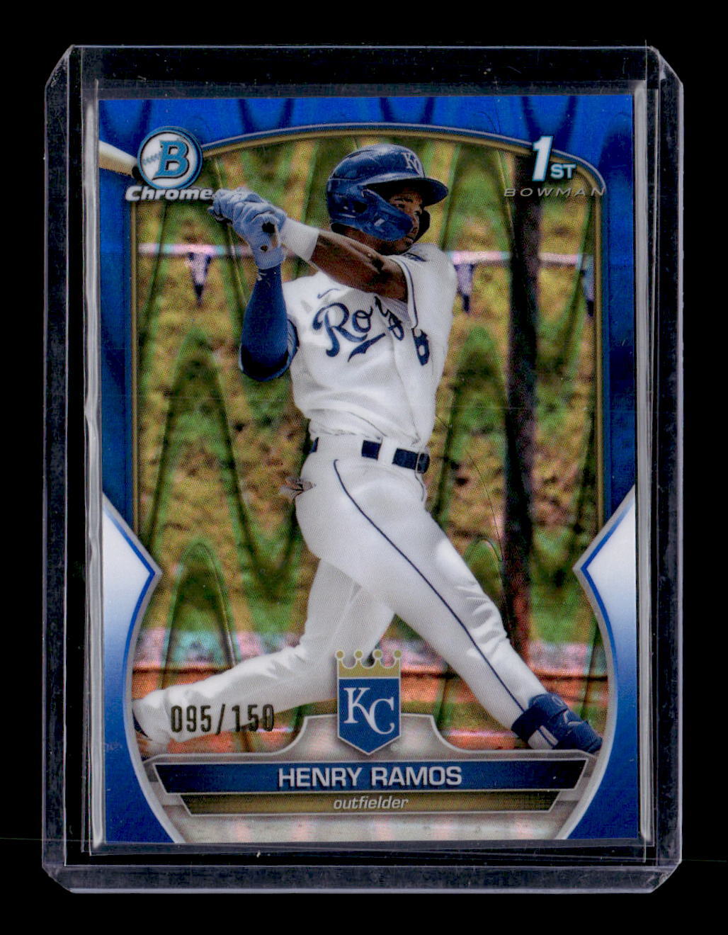2023 Bowman #BCP-96 Henry Ramos Chrome Prospects Blue Refractor #/150