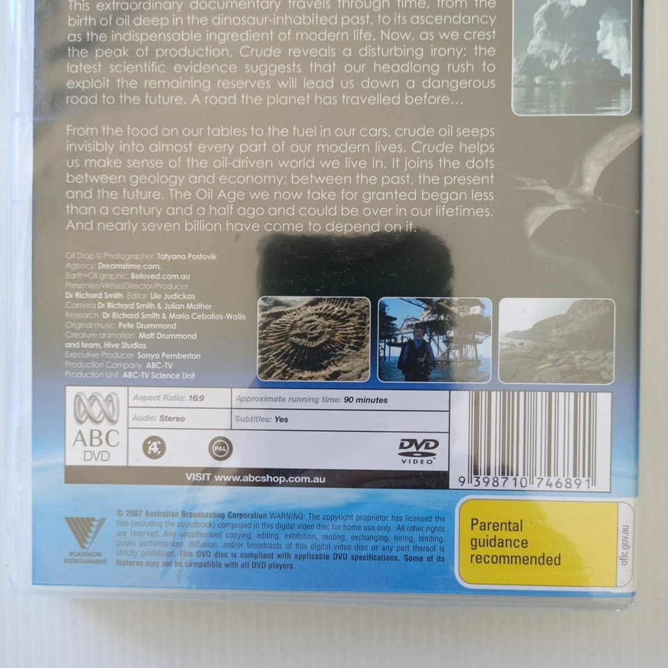 Crude The Incredible Journey Of Oil DVD New & Sealed Region 4 PAL ABC TV - image 4 of 4