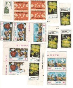TURKEY STAMPS Türkei LOT RIP, DAMAGED, WASHED STAMPS