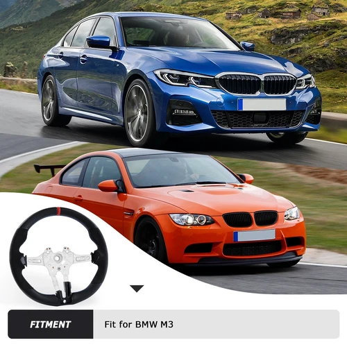 Leather Steering Wheel For BMW M Sports M2 M3 M4 F80 F82 F83 F15 - Picture 6 of 6