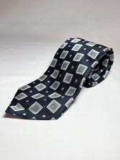 Alexander Julian Colors Tie Multicolor Geo Handmade Squares Wide