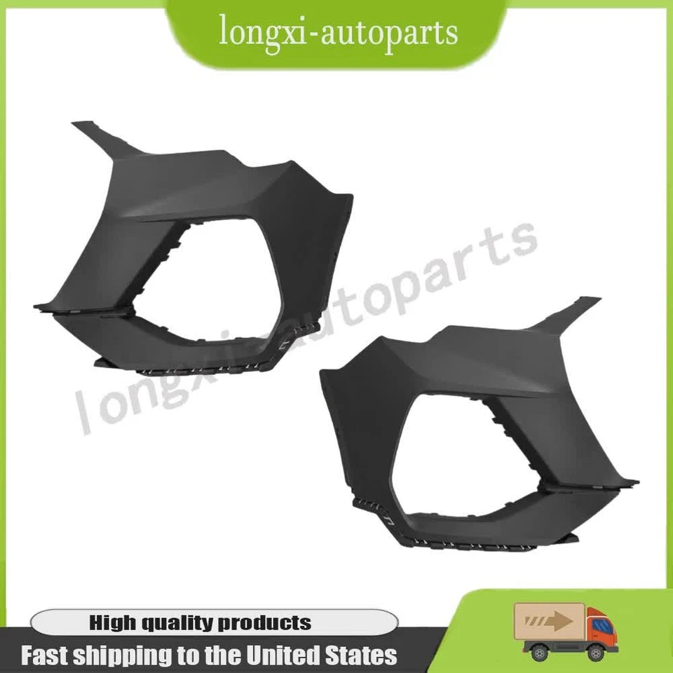 Bumper Face Bar End Extension Front Left & Right Side Hand Fits 2019-23 Audi Q3 - Image 3 of 4