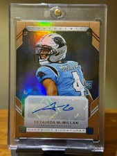 🔥🏈2025 Photogenic Tetairoa McMillan Bronze Snapshot Signatures Rookie Auto