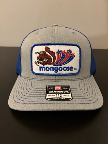 Mongoose BMX Bike Trucker Hat Richardson 112 Cap Vintage Style - Afbeelding 1 van 3