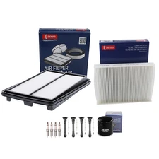 Denso Tune Up Kit NGK 4 Spark Plugs & Boots Kit for Nissan Rogue 2.5L L4 QR25DE