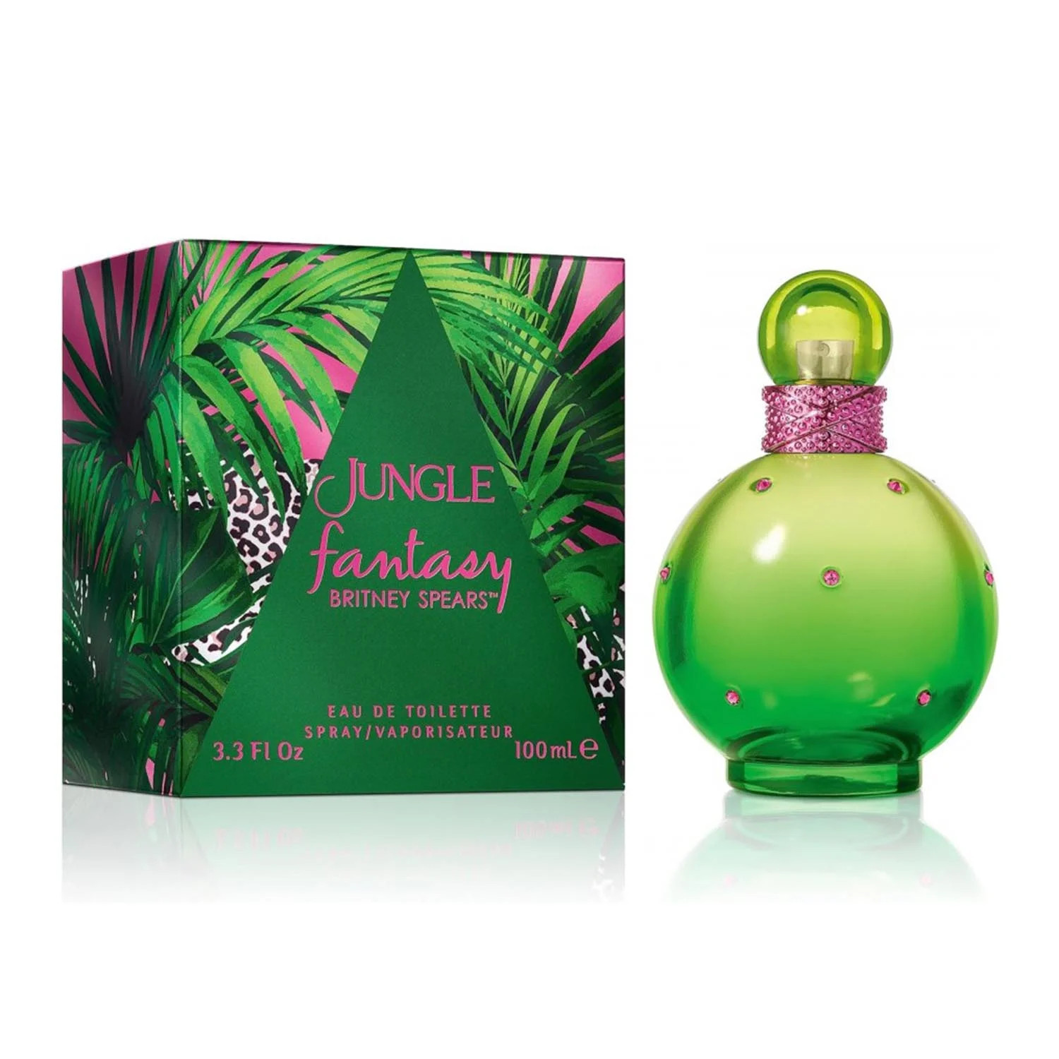 Britney Spears Rosso Jungle Fantasy Edt 100 Ml - Immagine 2