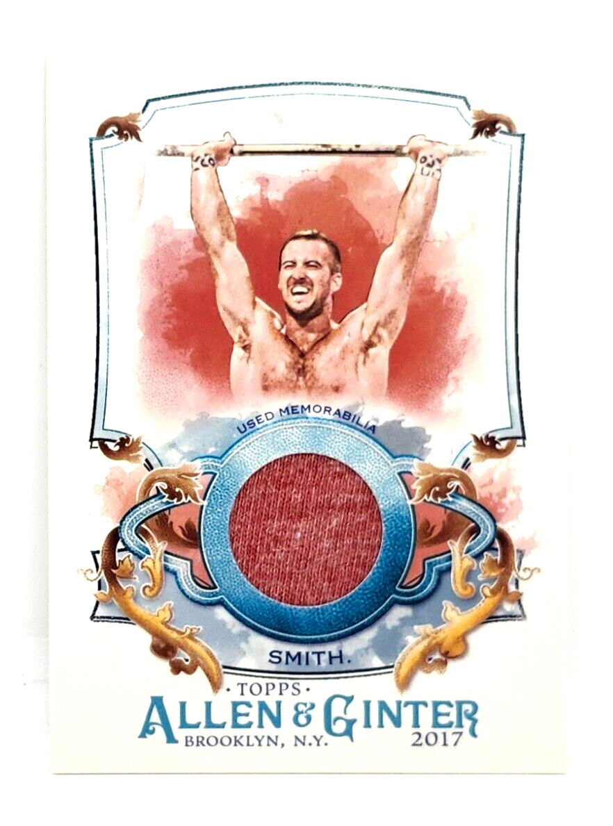 BEN SMITH / CROSSFIT ATH RELIC ~ 2017 TOPPS ALLEN & GINTER'S GAME-USED #FSRA-BSM