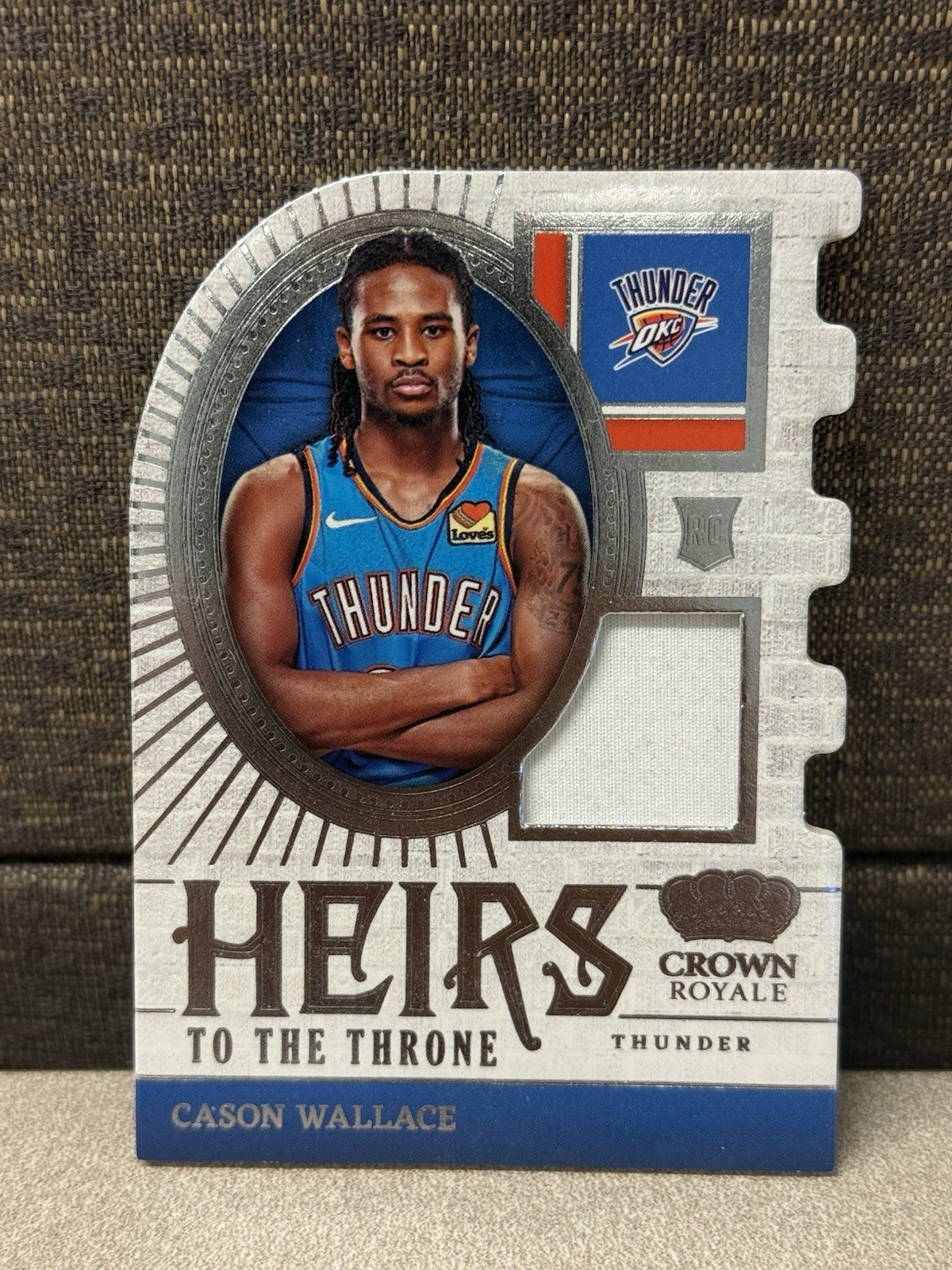 Cason Wallace #HT-WCE Heirs To The Throne (RC) - 2023-24 Panini Crown Royale