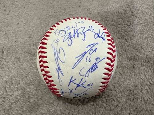 2025 UCLA BRUINS TEAM SIGNED AUTOGRAPHED BALL BASEBALL PROOF COA ROCH CHOLOWSKY - Picture 4 of 7