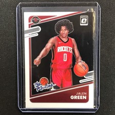 2021-22 Donruss Optic JALEN GREEN The Rookies Base #2