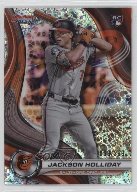 2024 Bowman's Best Mini-Diamond Refractor 8/299 Jackson Holliday #13 Rookie RC