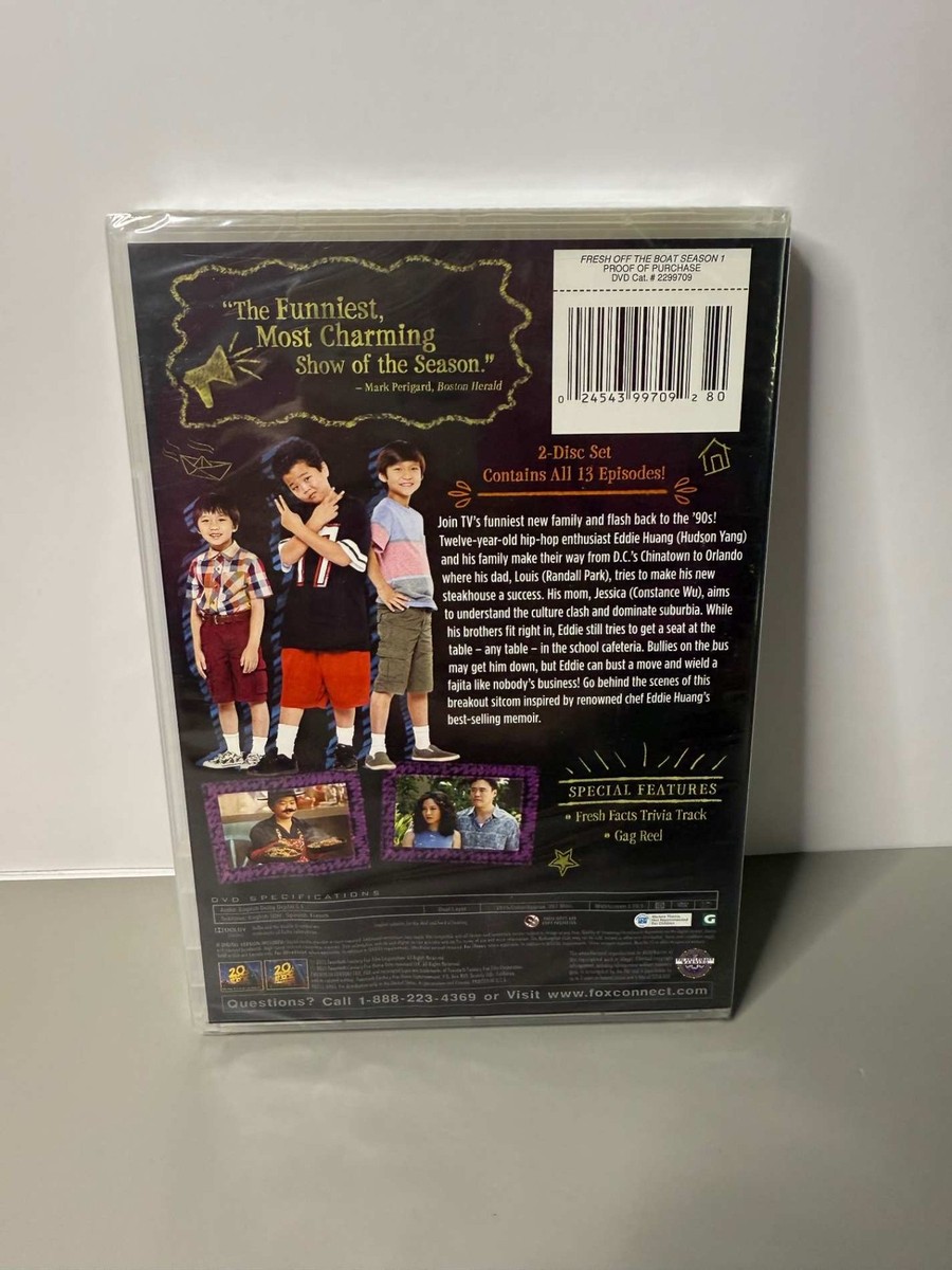Fresh off the Boat: Season 1 (DVD, 2015, 2-Disc Set) for sale