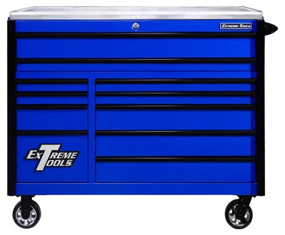 Extreme Tools Exq Series 55 Inch W X 30 Inch D 11 Drawer Professional Roller