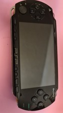 Sony PlayStation PSP-1003 Portable Handheld Console Piano Black Tested Working.