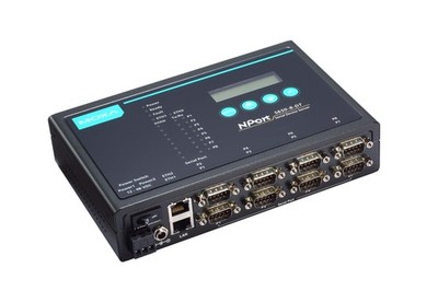 MOXA NPort 5650-8-DT 8-Serial Port Serial Device Server, 10/100 Ethernet