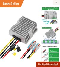 20A 240W DC 18V 20V 24V 36V 48V to 12V Voltage Converter with Fuse Step Down ...