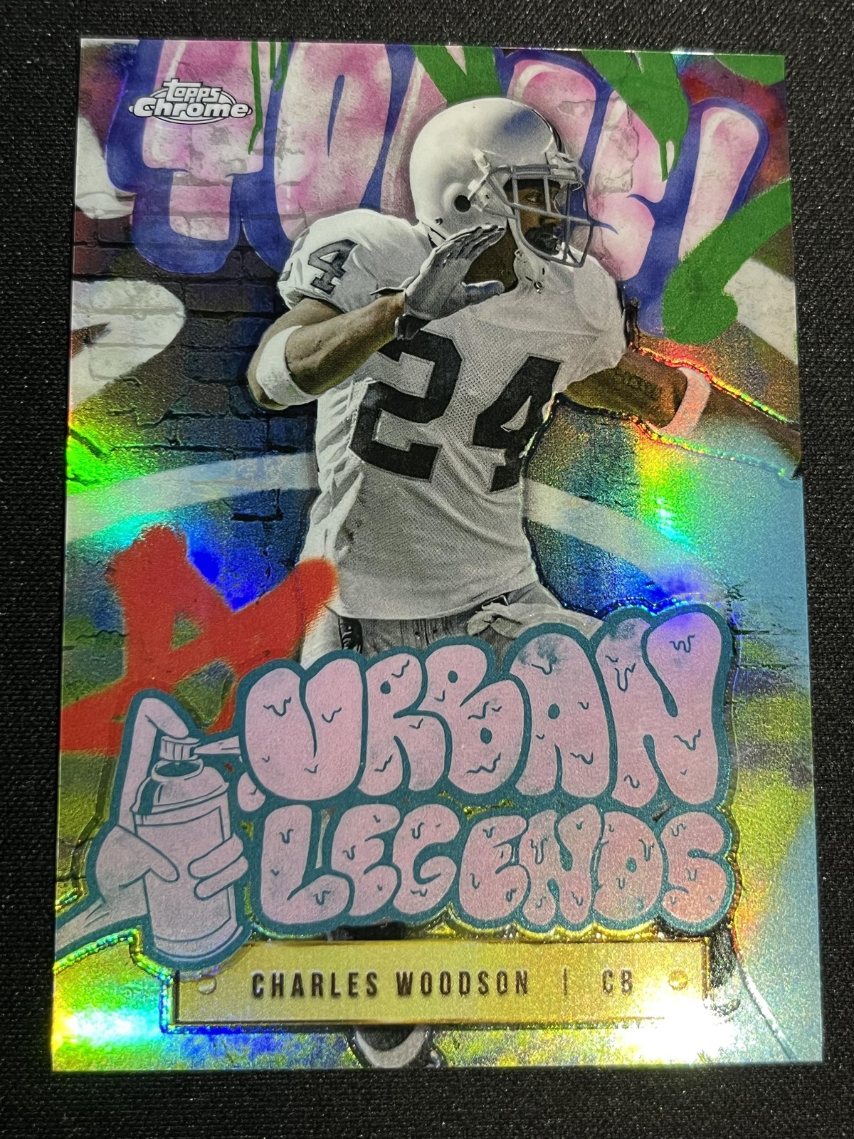 2024 Topps Chrome #UL-9 Charles Woodson Urban Legends - FREE USA SHIPPING